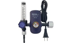 Mini Ar/CO₂ reducer with heater and rotameter - AC 24