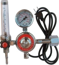 CH-258 CO₂/Argon regulator with heater and rotameter - AC 24