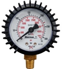 Pressure gauge ⌀ 50mm for Mouse Argon/CO₂ reducer (MIX) - Cylinder 315 bar