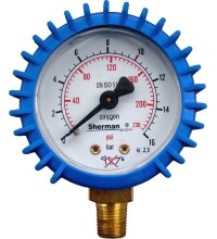 Pressure gauge ⌀ 50mm for Mouse Oxygen reducer - Cylinder 315 bar