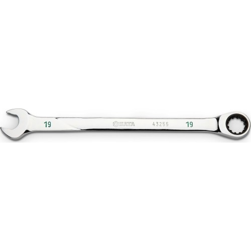 Kombinuotų raktų su terkšle rinkinys 7vnt. (8-19mm) 120XP