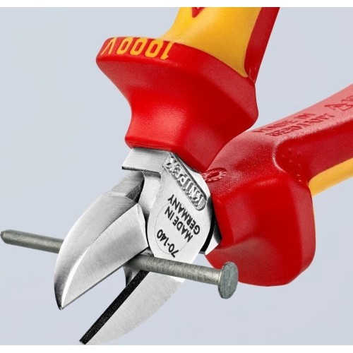 Diagonal cutting pliers industrial insulated 140mm (1000V) KNIPEX