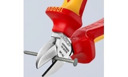 Diagonal cutting pliers industrial insulated 140mm (1000V) KNIPEX