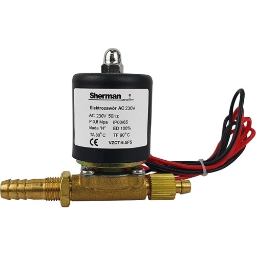 VZCT 6.5FS solenoid valve - Vienfazis ( AC 230 V)