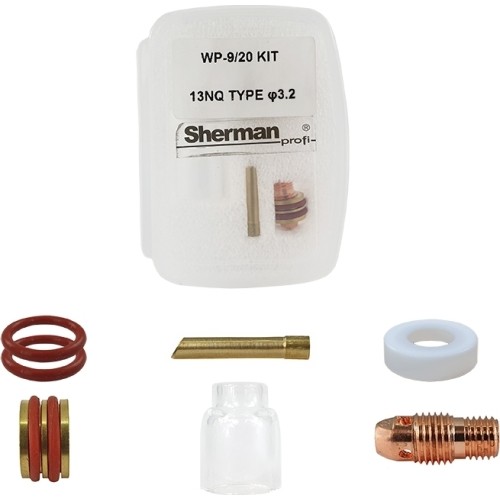 Pyrex T9/20 13NQ TIG kit - 3,2