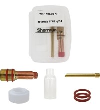 Pyrex T17/18/26 45VMNQ TIG kit - 2,4