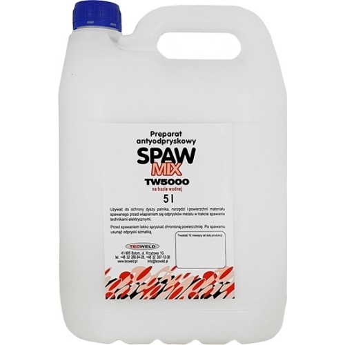 SPAWMIX TW-5000 anti-scratch preparation. - 5