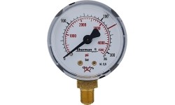 Monometer Ar/CO2 2M ⌀ 50 mm, for reducer Mini