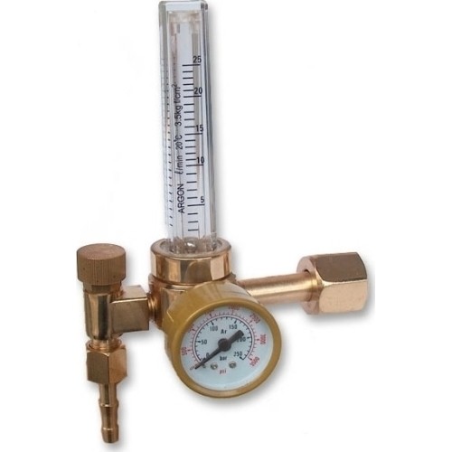 RBR2 Ar/CO₂ reducer with rotameter (200 bar)