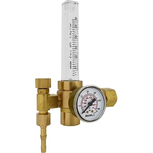 RBR2 Ar/CO₂ reducer with rotameter (200 bar)