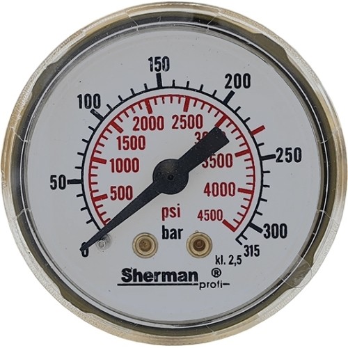 RBR2 Ar/CO₂ reducer with rotameter (200 bar)