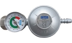 Reducer with monometer for propane-butane-LPG RB-PBW household (for stoves)