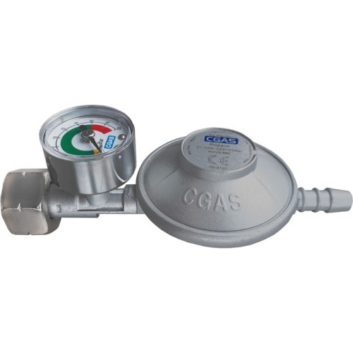 Reducer with monometer for propane-butane-LPG RB-PBW household (for stoves)