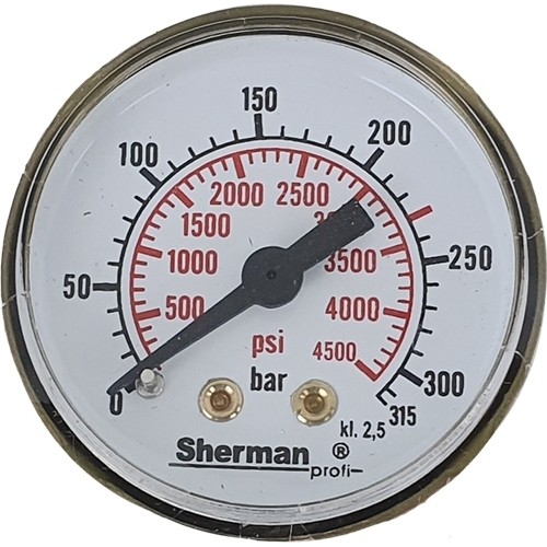 Pressure gauge CO₂/Ar ⌀ 40 mm 315bar