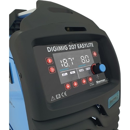 Inverterinis suvirinimo aparatas Sherman DIGIMIG 207 EASYLITE