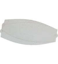 Safety glass for visor, polycarbonate Sherman V5a external
