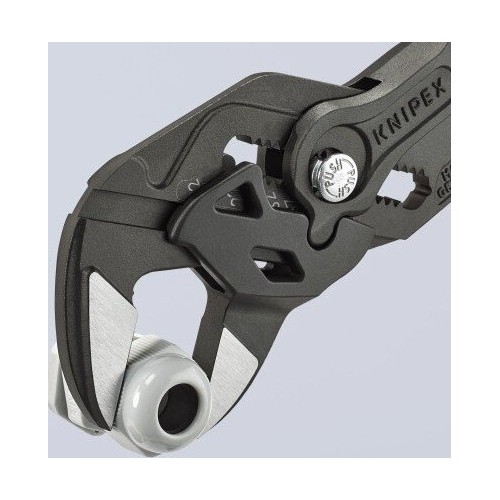 Santechninės replės - raktas KNIPEX su fiksavimu 250mm