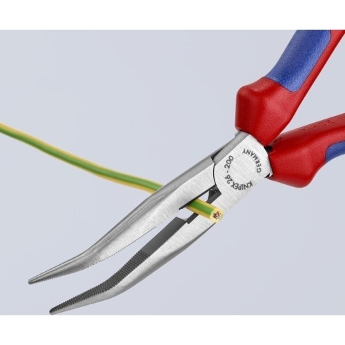 Kombinuotos prailgintos lenktos replės 200mm KNIPEX