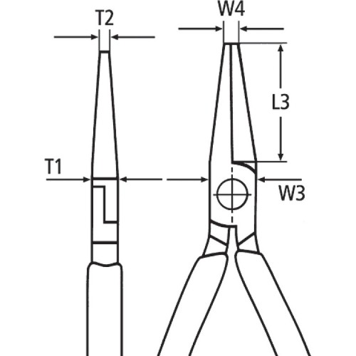Replės žvakėms 200mm KNIPEX