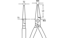 Replės žvakėms 200mm KNIPEX
