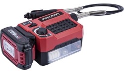 Akumuliatorinis mini tiesinis šlifuoklis su priedais 20V LI-ION