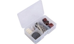 Akumuliatorinis mini tiesinis šlifuoklis su priedais 20V LI-ION