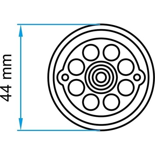 Padas guminis domkratui 44mm