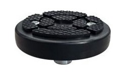 Rubber pad for transmission jack