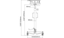 Rubber pad for transmission jack