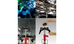 Rubber pad for transmission jack