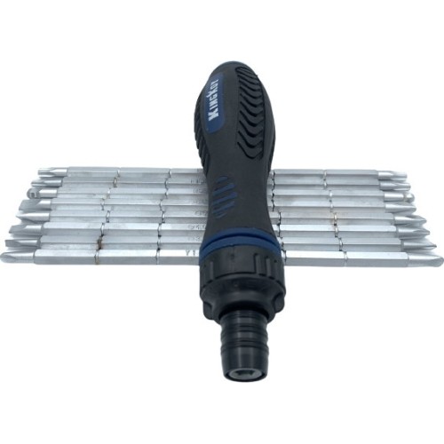 Screwdriver with interchangeable bits (9pcs)