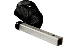 Tepalo filtro raktas su dirželiu