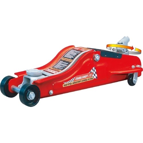 Trolley jack with rotating handle 2.5t. Low profile