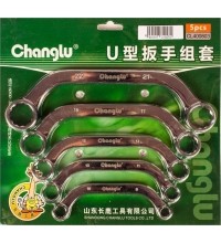 Half moon wrench set 5pcs.