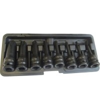 1/2" Dr. Deep bit socket impact set (TORX) 8pcs.