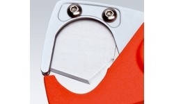 Cutter for plastic pipes KNIPEX