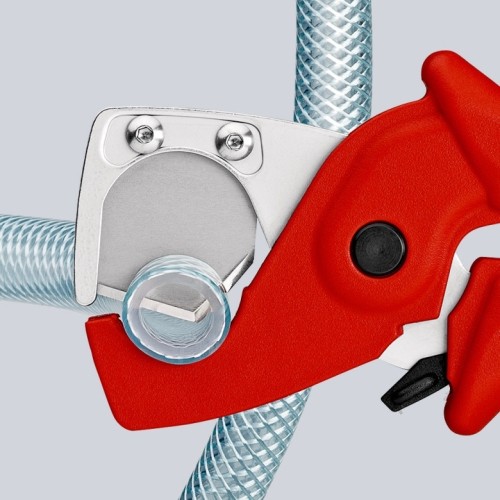 Cutter for plastic pipes KNIPEX