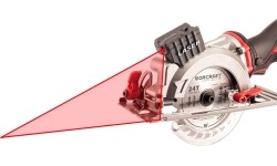 Akumuliatorinis diskinis pjūklas 115mm su laseriu 20V LI-ION