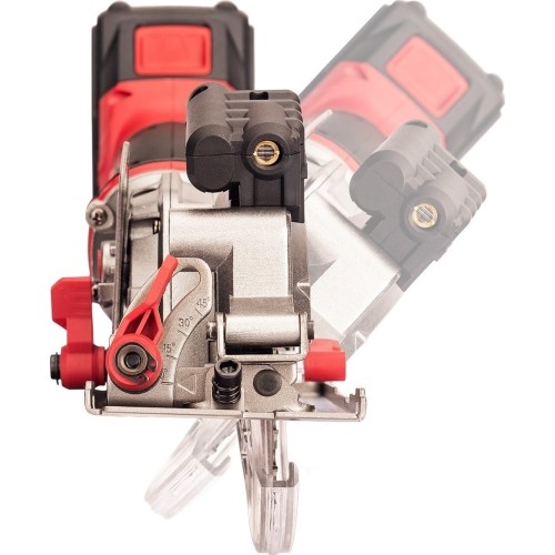 Akumuliatorinis diskinis pjūklas 115mm su laseriu 20V LI-ION