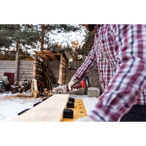 Akumuliatorinis diskinis pjūklas 115mm su laseriu 20V LI-ION