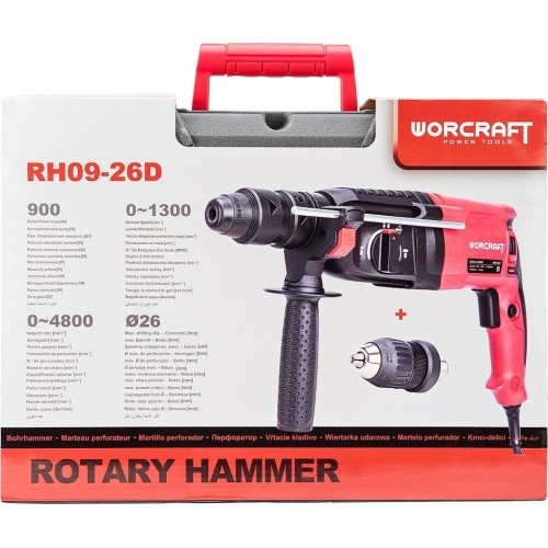 Electric rotary hammer 900W +SDS with accesories BMC