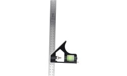 Combination ruler with level attachment 300mm