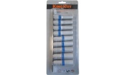 1/2" Prailgintų galvučių rinkinys 9vnt. 6-kampės