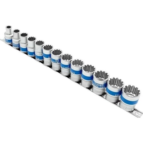 1/2" Dr. Socket set 13pcs. SPLINE