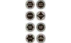 1/2" Galvučių rinkinys 13vnt. SPLINE