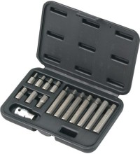 Screwdriver bit set 15pcs. HEX