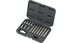 Screwdriver bit set 15pcs. HEX