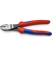 Šoninio kirpimo jėgos replės (ergo. rankena) 200mm KNIPEX
