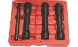 Locking wheel nut removal set 4 pcs. 1/2" Dr. deep