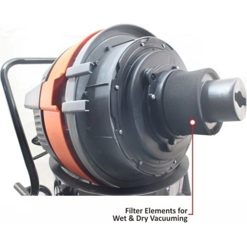 Dry and wet vacuum cleaner 80l 3000W